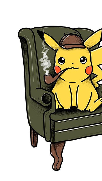 Pikachu Cartoon, Bad Pikachu HD phone wallpaper