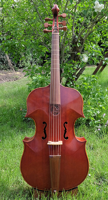 Fine viola da gamba, Crafted by Jrgen Dietrich Krause, Quality instrument, Musical craftsmanship HD phone wallpaper