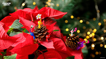 Pikmin Festive Garden: Holiday Adventure, Pikmin HD wallpaper