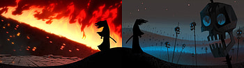 Samurai Jack Dual-Screen HD wallpaper