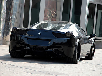 Auto, Ferrari, Cars, Back View, Rear View, Ferrari 458 Italia, Anderson Germany HD wallpaper