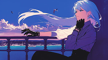 Furina : A Serene Genshin Impact Adventure, video game, Genshin Impact, Furina (Genshin Impact), purple anime, anime girl HD wallpaper