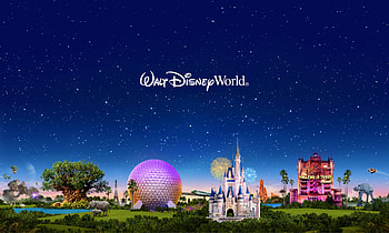Enchanting Walt Disney World Night Sky, man made, Walt Disney World HD wallpaper