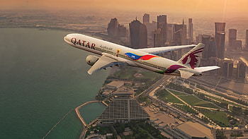 Qatar Airways, Travels, Top backgrounds HD wallpaper