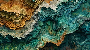 Abstract Topographic Art, Abstract, Topography, artistic HD wallpaper