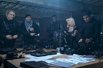 Expend4bles Cast Action-Packed Featuring Lundgren, Scipio, 50 Cent, Couture, and Tran, Dolph Lundgren, Jacob Scipio, 50 cent, Randy Couture, movie, Expend4bles HD wallpaper