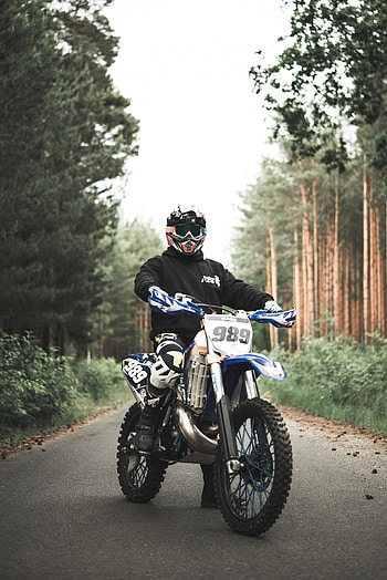Motorcycles, Yamaha, Motorcyclist, Helmet, Motorcycle, Bike HD phone wallpaper