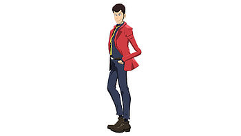 Lupin the Third, Royalty 3D model, Tidiestflyer, F16adc2 HD wallpaper