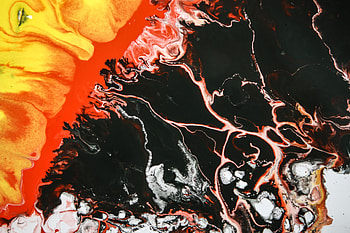 Abstract, Liquid, Stains, Spots, Paints HD wallpaper