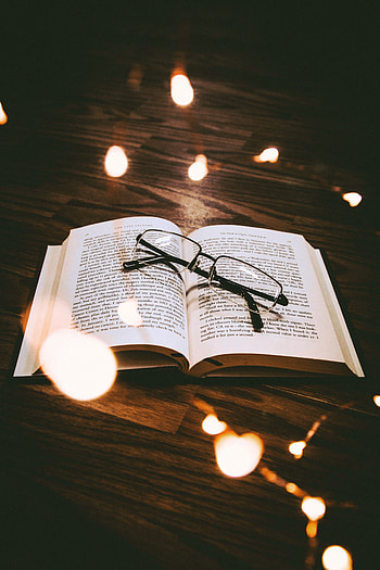 Glare, Miscellanea, Miscellaneous, Book, Spectacles, Glasses, Reading HD phone wallpaper