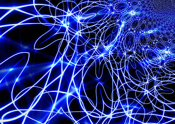 Abstract, Lines, Glow, Plexus HD wallpaper