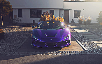 Ferrari F8 Spider N-Largo, , front view, 2022 cars, supercars, 2022 Ferrari F8 Spider, italian cars, Ferrari HD wallpaper