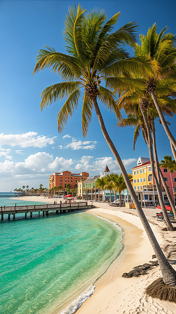 Tropical Florida Bliss: Your Perfect , beach, palm tree, tropical HD phone wallpaper