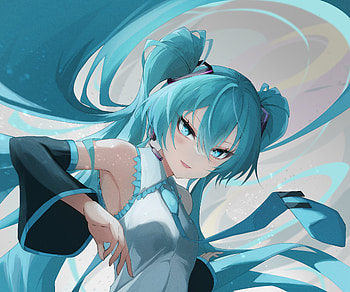 Hatsune Miku, Hatsune Miku, Anime, Vocaloid HD wallpaper