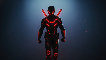 Tron Uprising God Of War, tron-ares, tron, movies, 2025-movies, disney, artwork, art, digital-art, deviantart HD wallpaper