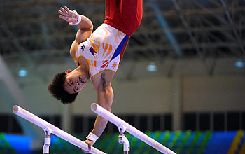 Carlos Yulo, Parallel Bars HD wallpaper