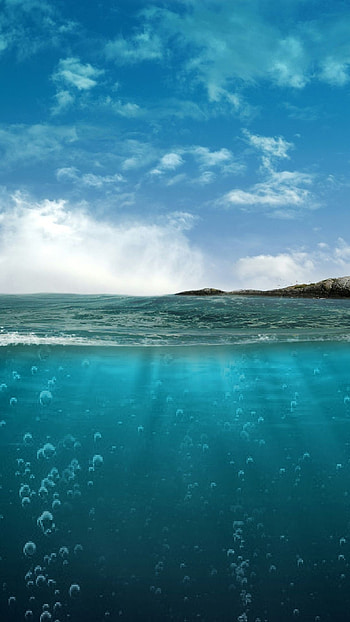 Ocean, Sea Background HD phone wallpaper