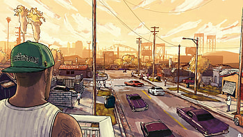 SA Streets, Grand Theft Auto: San Andreas HD wallpaper