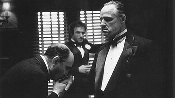 Vito Corleone The Godfather , the-godfather, movies, monochrome, black-and-white HD wallpaper