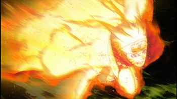 Naruto and Kyuubi Assault, naruto, kyuubi, assault, war HD wallpaper