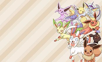 Eeveelutions . HD wallpaper