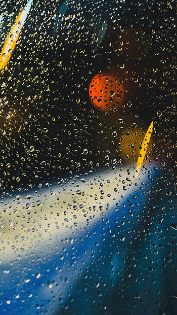 Drops, Macro, Glare, Texture, Surface, Glass HD phone wallpaper