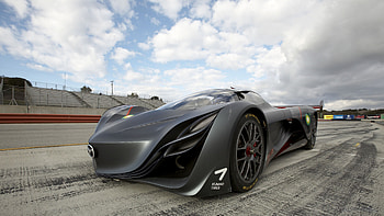 Mazda Furai, supercar, gray HD wallpaper