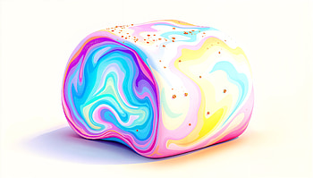 Colorful Marshmallow: A Delight, marshmallow, colorful, Abstract, candy, dessert HD wallpaper