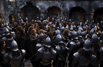 Gondor , Stunning landscapes, Medieval architecture, Kingdom of Men HD wallpaper