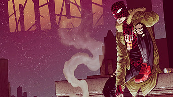 Riot Spiderman, spiderman, superheroes, artist, artwork, digital-art, behance HD wallpaper
