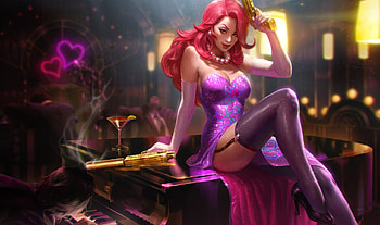 Miss-Fortune, Fortune, CG, Fantasy, Miss HD wallpaper