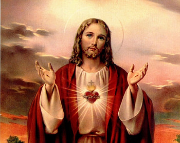 Sacred Heart of Jesus, god, love, jesus, christ, heart HD wallpaper