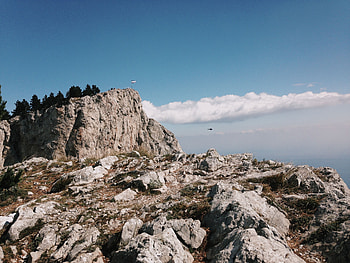 Nature, Stones, Rocks, Mountain, Vertex, Top HD wallpaper
