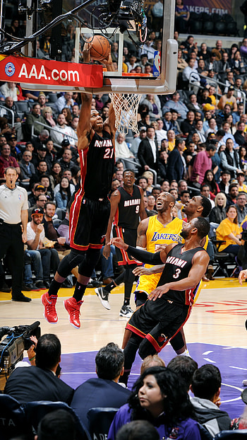 Miami Heat, Hassan Whiteside , and mobile, Heat fandom HD phone wallpaper