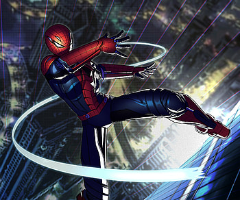 Spider-Man Comic : Web-Slinging Action, Comic, spider man HD wallpaper