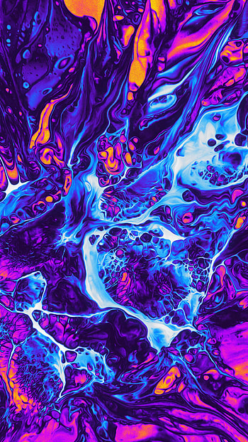 Fluid abstract., magenta, art, , abstract HD phone wallpaper