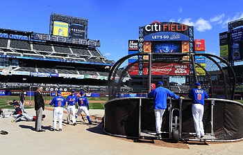 New York Mets, MLB , Team logo, Game action HD wallpaper