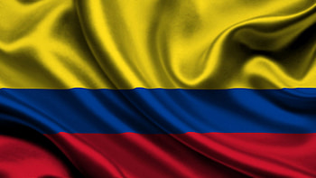 Miscellanea, Miscellaneous, Lines, Cloth, Flag, Atlas, Colombia HD wallpaper