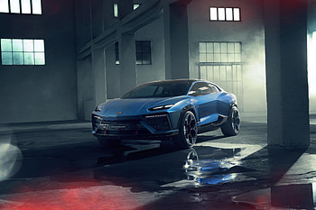 vehicle, Lamborghini Lanzador HD wallpaper