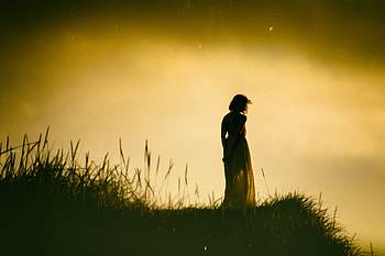 Looking For The Light , girls, silhouette, model, graphy HD wallpaper