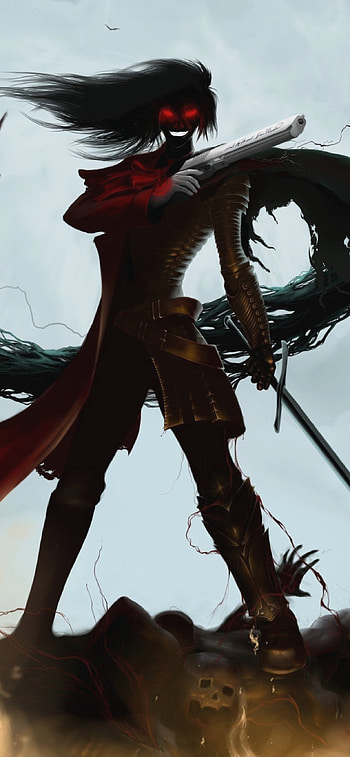 Hellsing Ultimate background, Zolly Cunningham's upload, Immersive aesthetics, Dark and brooding HD phone wallpaper