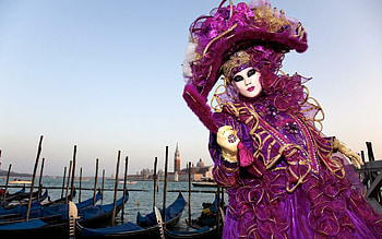 Venice carnival, Stunning costumes, Grandeur of Venice, Magical ambiance HD wallpaper