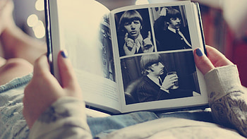 Ringo Starr, graphy books, Beatles , Artistic ry HD wallpaper