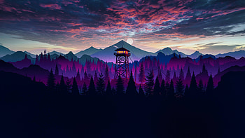 Firewatch U Resolution , Artist , , and Background, Green Firewatch HD wallpaper