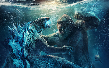 Godzilla vs. Kong , resolution, Action-packed movie, Unforgettable showdown HD wallpaper