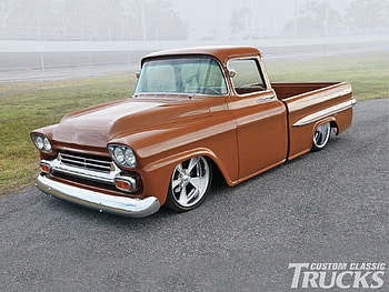 Apache, bowtie, classic, gm, truck HD wallpaper