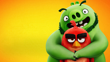 The Angry Birds Movie 2 Red & Leonard HD wallpaper