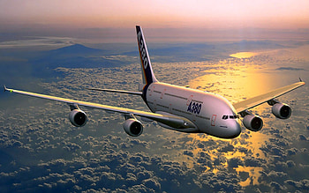 Aircraft, Airbus A380, Vehicles, Airplane HD wallpaper