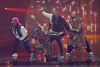 Eurovision win, Ukraine band, War video, AP news HD wallpaper