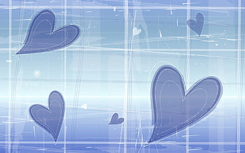 Background, Hearts, Love, Light, Form, Light Coloured HD wallpaper